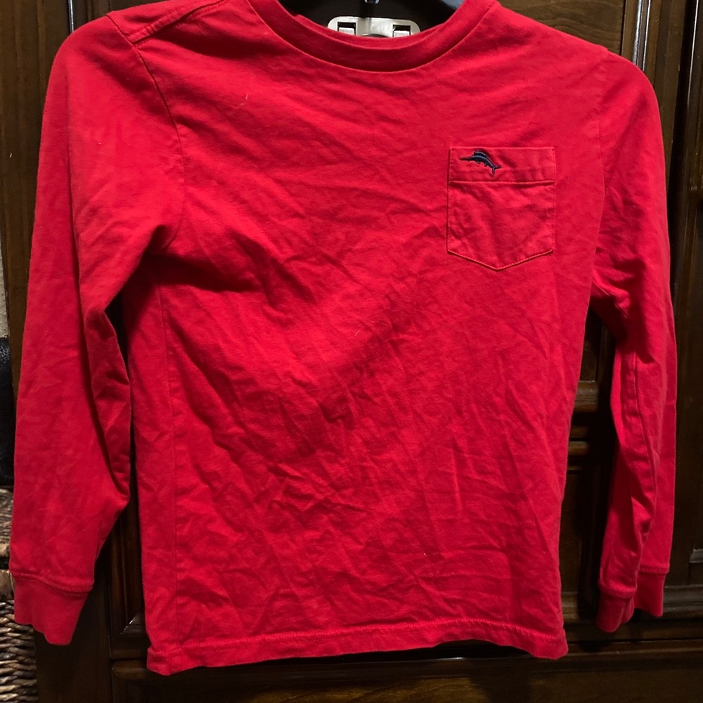 TOMMY BAHAMA Boys Red Tee